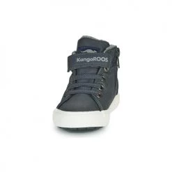 Chaussures Enfant Baskets montantes Kangaroos KAVU I Bleu -Baskets mode Soldes 18204085 500 C