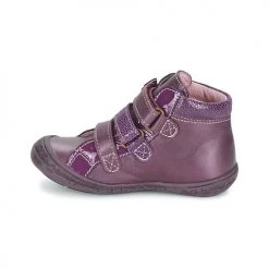 Chaussures Fille Baskets montantes Citrouille et Compagnie FALIE Violet -Baskets mode Soldes 1822771 500 D
