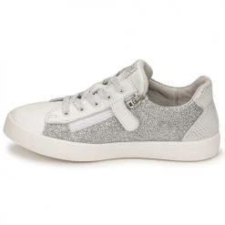 Chaussures Fille Baskets basses GBB DANNI Blanc / Argenté -Baskets mode Soldes 18338090 500 D