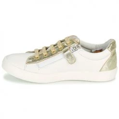 Chaussures Fille Baskets basses GBB DANNI Blanc -Baskets mode Soldes 18338100 500 D