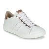 Chaussures Fille Baskets basses Little Mary LAURENE Blanc