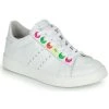 Chaussures Fille Baskets basses Little Mary LAURENE Blanc