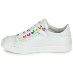 Chaussures Fille Baskets basses Little Mary LAURENE Blanc -Baskets mode Soldes 18351251 500 D