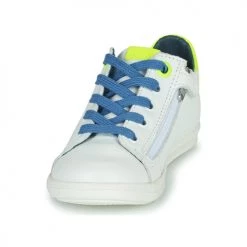 Chaussures Garçon Baskets basses Little Mary DUSTIN Blanc -Baskets mode Soldes 18351259 500 C