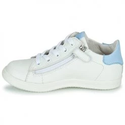 Chaussures Garçon Baskets basses Little Mary DUSTIN Blanc -Baskets mode Soldes 18351261 500 D
