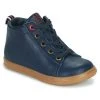 Chaussures Garçon Baskets montantes Little Mary LEON Bleu