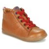 Chaussures Garçon Baskets montantes Little Mary LEON Marron