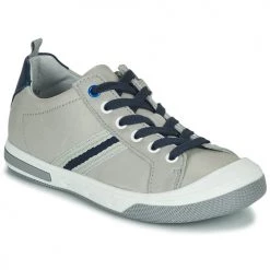 Chaussures Garçon Baskets basses Little Mary LOGAN Gris