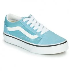 Chaussures Garçon Baskets basses Vans OLD SKOOL Bleu