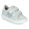 Chaussures Fille Baskets basses Acebo's 5471-PLATA-B Argenté