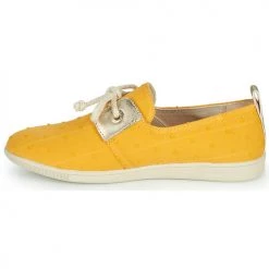 Chaussures Enfant Baskets basses Armistice STONE ONE Jaune -Baskets mode Soldes 18708929 500 D