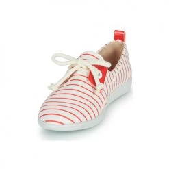 Chaussures Enfant Baskets basses Armistice STONE ONE Blanc / Rouge -Baskets mode Soldes 18708932 500 C