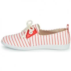 Chaussures Enfant Baskets basses Armistice STONE ONE Blanc / Rouge -Baskets mode Soldes 18708932 500 D