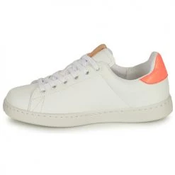 Chaussures Fille Baskets basses Victoria TENIS VEGANA CONTRASTE Blanc / Rose -Baskets mode Soldes 18749909 500 D