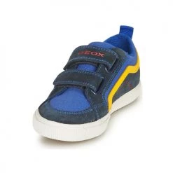 Chaussures Garçon Baskets basses Geox ALONISSO BOY Marine / Jaune 6 Chaussures Garçon Baskets basses Geox ALONISSO BOY Marine / Jaune -Baskets mode Soldes 18764343 500 C