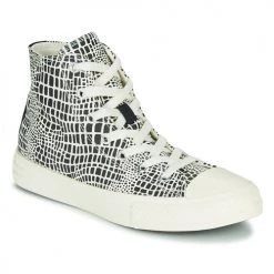 Chaussures Fille Baskets montantes Converse CHUCK TAYLOR ALL STAR DIGITAL DAZE HI Noir / Blanc