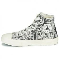 Chaussures Fille Baskets montantes Converse CHUCK TAYLOR ALL STAR DIGITAL DAZE HI Noir / Blanc -Baskets mode Soldes 18799774 500 D