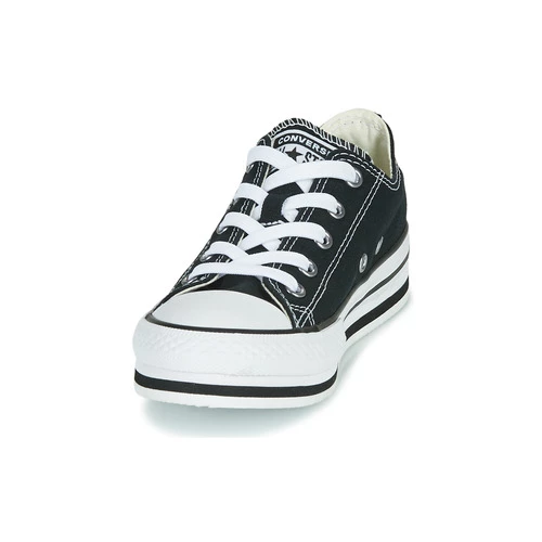 Chaussures Fille Baskets basses Converse CHUCK TAYLOR ALL STAR EVA LIFT EVERYDAY EASE OX Noir 3 Chaussures Fille Baskets basses Converse CHUCK TAYLOR ALL STAR EVA LIFT EVERYDAY EASE OX Noir – Image 3