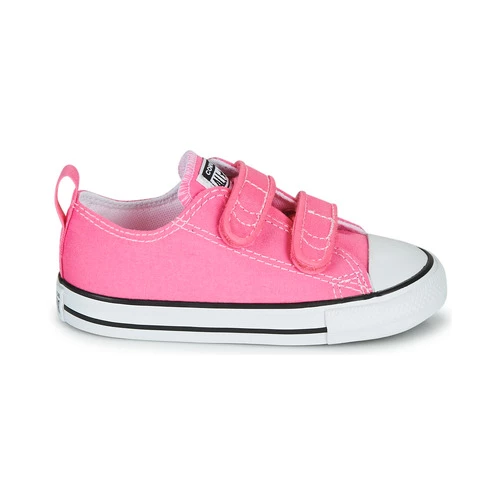Chaussures Fille Baskets basses Converse CHUCK TAYLOR ALL STAR 2V OX Rose 2 Chaussures Fille Baskets basses Converse CHUCK TAYLOR ALL STAR 2V OX Rose – Image 2