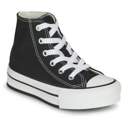 Chaussures Fille Baskets montantes Converse CHUCK TAYLOR ALL STAR EVA LIFT CANVAS COLOR HI Noir