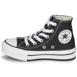 Chaussures Fille Baskets montantes Converse CHUCK TAYLOR ALL STAR EVA LIFT CANVAS COLOR HI Noir -Baskets mode Soldes 18799846 500 D