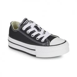 Chaussures Fille Baskets basses Converse CHUCK TAYLOR ALL STAR EVA LIFT FOUNDATION OX Noir