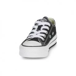 Chaussures Fille Baskets basses Converse CHUCK TAYLOR ALL STAR EVA LIFT FOUNDATION OX Noir -Baskets mode Soldes 18799847 500 C