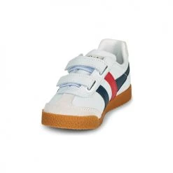 Chaussures Enfant Baskets basses Gola HARRIER LEATHER VELCRO Blanc / Marine / Rouge 6 Chaussures Enfant Baskets basses Gola HARRIER LEATHER VELCRO Blanc / Marine / Rouge -Baskets mode Soldes 18852315 500 C