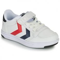 Chaussures Enfant Baskets basses hummel STADIL LIGHT QUICK JR Blanc