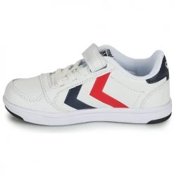 Chaussures Enfant Baskets basses hummel STADIL LIGHT QUICK JR Blanc -Baskets mode Soldes 18853016 500 D