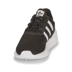 Chaussures Garçon Baskets basses adidas Originals LA TRAINER LITE EL I Noir / Blanc -Baskets mode Soldes 18898620 500 C