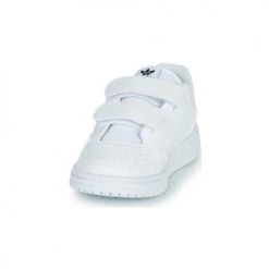 Chaussures Enfant Baskets basses adidas Originals NY 92 CF I Blanc / Noir -Baskets mode Soldes 18898625 500 C