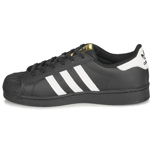 Chaussures Enfant Baskets basses adidas Originals SUPERSTAR C Noir / Blanc 4 Chaussures Enfant Baskets basses adidas Originals SUPERSTAR C Noir / Blanc – Image 4