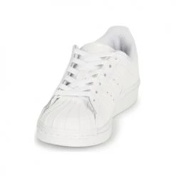 Chaussures Enfant Baskets basses adidas Originals SUPERSTAR C Blanc -Baskets mode Soldes 18898645 500 C