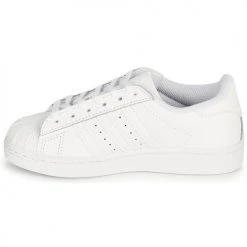 Chaussures Enfant Baskets basses adidas Originals SUPERSTAR C Blanc -Baskets mode Soldes 18898645 500 D