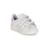 Chaussures Fille Baskets basses adidas Originals SUPERSTAR CF I Blanc / Iridescent