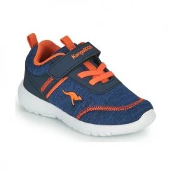 Chaussures Garçon Baskets basses Kangaroos KY-CHUMMY EV Bleu / Orange