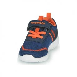Chaussures Garçon Baskets basses Kangaroos KY-CHUMMY EV Bleu / Orange -Baskets mode Soldes 18912667 500 C