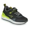 Chaussures Garçon Baskets basses Kangaroos KD-GYM EV Noir / Jaune