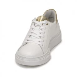 Chaussures Fille Baskets basses Bullboxer AOP000E5L-WHPN Blanc -Baskets mode Soldes 18916797 500 C