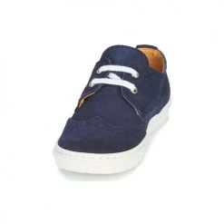 Chaussures Garçon Baskets basses Citrouille et Compagnie OVETTE Marine -Baskets mode Soldes 18919223 500 C