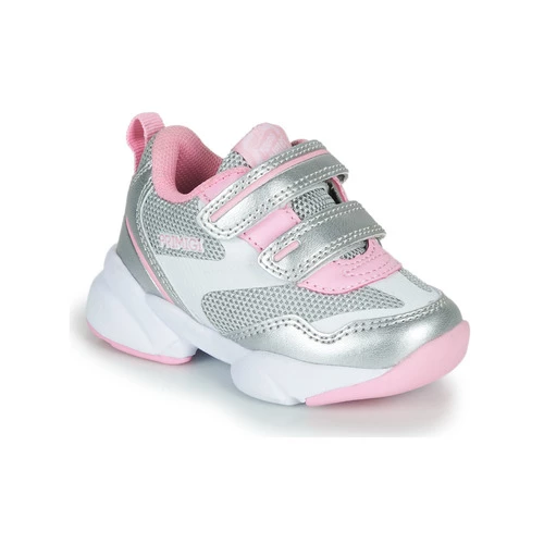 Chaussures Fille Baskets basses Primigi SUZZI Argenté / Rosé 1 Chaussures Fille Baskets basses Primigi SUZZI Argenté / Rosé