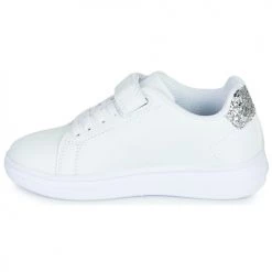 Chaussures Fille Baskets basses Primigi NOLLA Blanc / Argente -Baskets mode Soldes 18977170 500 D