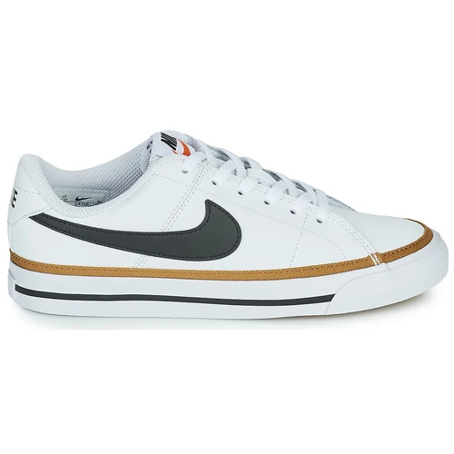 Chaussures Enfant Baskets basses Nike NIKE COURT LEGACY (PSV) Blanc / Noir 2 Chaussures Enfant Baskets basses Nike NIKE COURT LEGACY (PSV) Blanc / Noir – Image 2