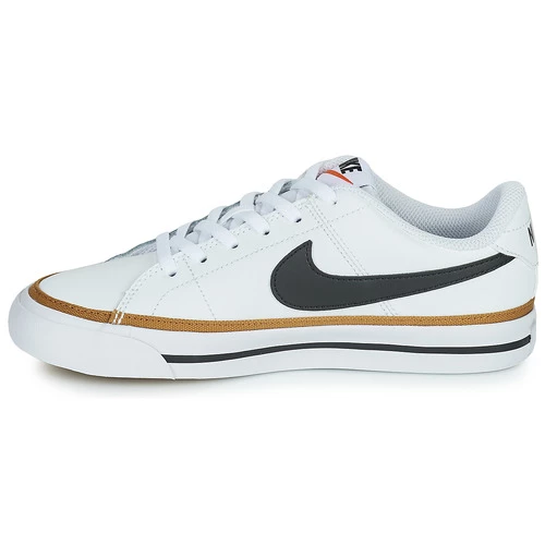 Chaussures Enfant Baskets basses Nike NIKE COURT LEGACY (PSV) Blanc / Noir 4 Chaussures Enfant Baskets basses Nike NIKE COURT LEGACY (PSV) Blanc / Noir – Image 4