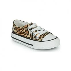 Chaussures Fille Baskets basses Citrouille et Compagnie OTAL Leopard
