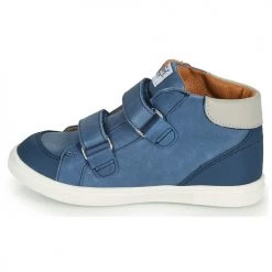 Chaussures Garçon Baskets montantes GBB MORISO Bleu -Baskets mode Soldes 19041105 500 D