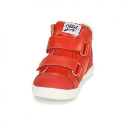 Chaussures Garçon Baskets montantes GBB MORISO Rouge -Baskets mode Soldes 19041107 500 C