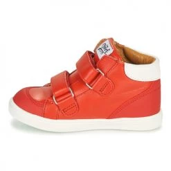 Chaussures Garçon Baskets montantes GBB MORISO Rouge -Baskets mode Soldes 19041107 500 D