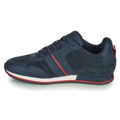 Chaussures Garçon Baskets basses BOSS HOLLA Bleu -Baskets mode Soldes 19042933 500 D